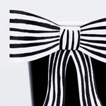 Black & White Stripy Bow Cups by Meri Meri at Confetti Gift and Party Tuscaloosa Alabama