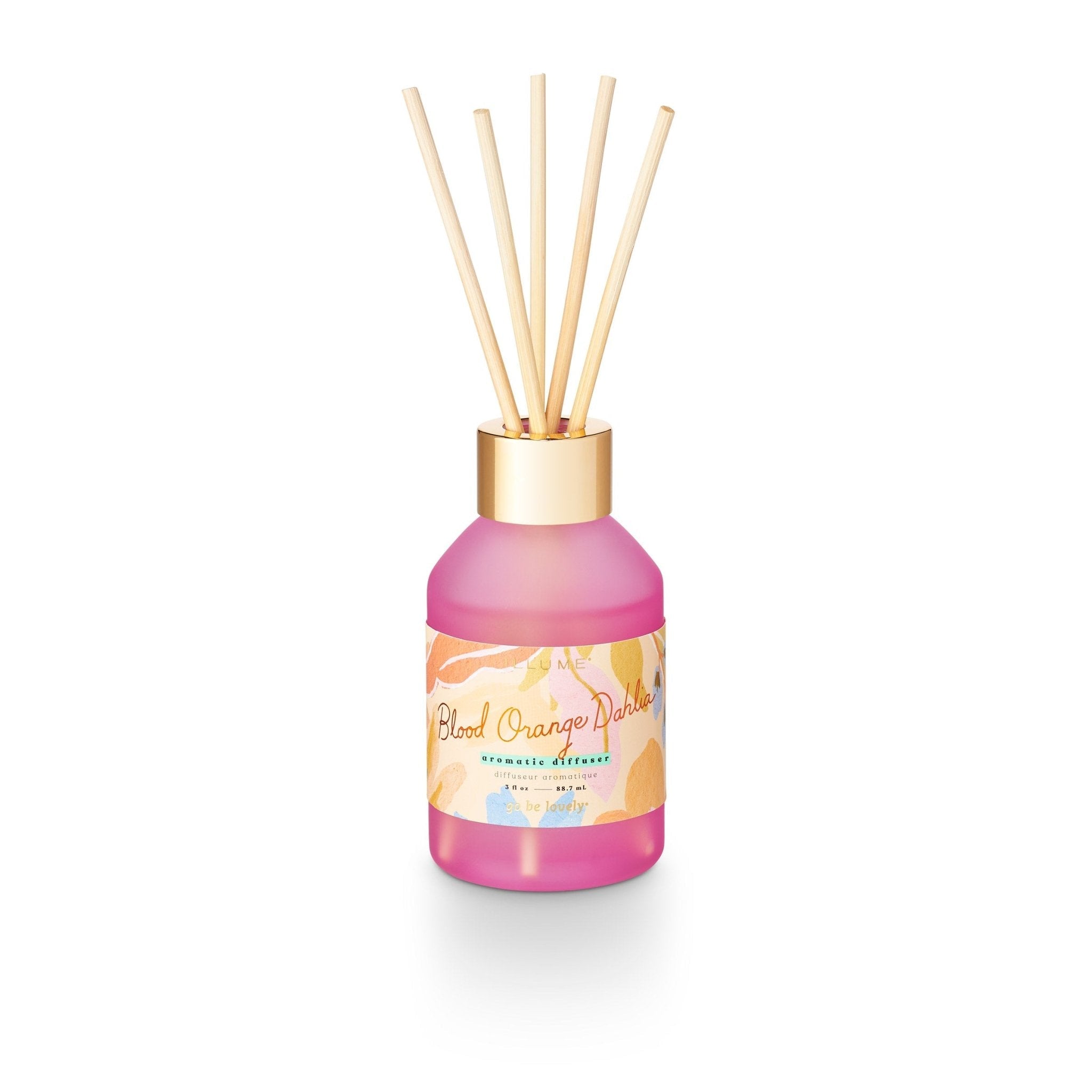 Blood Orange Dahlia Reed Diffuser by Illume at Confetti Gift and Party Tuscaloosa Alabama