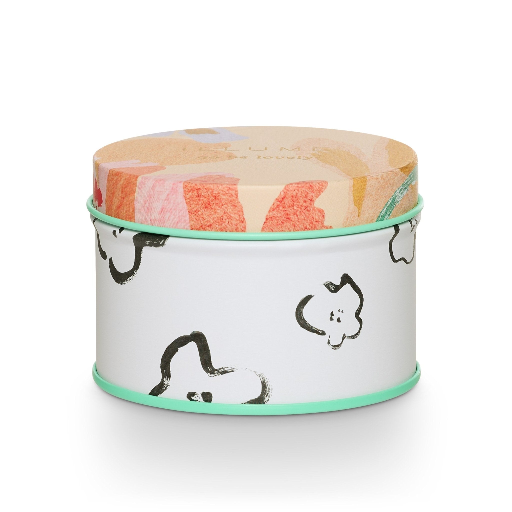 Blood Orange Dahlia Tin Candle by Illume at Confetti Gift and Party Tuscaloosa Alabama