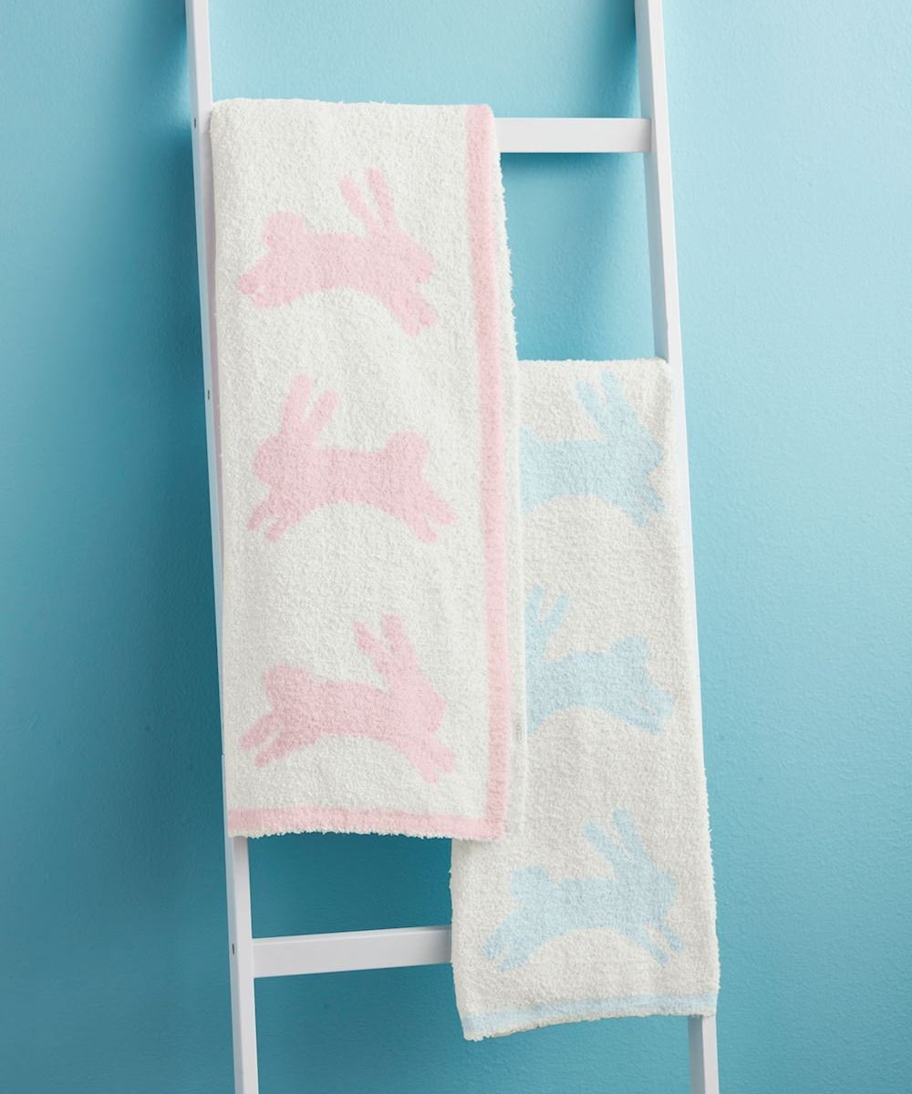 Blue Bunny Blanket by Mud Pie at Confetti Gift and Party Tuscaloosa Alabama