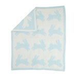 Blue Bunny Blanket by Mud Pie at Confetti Gift and Party Tuscaloosa Alabama
