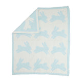 Blue Bunny Blanket by Mud Pie at Confetti Gift and Party Tuscaloosa Alabama