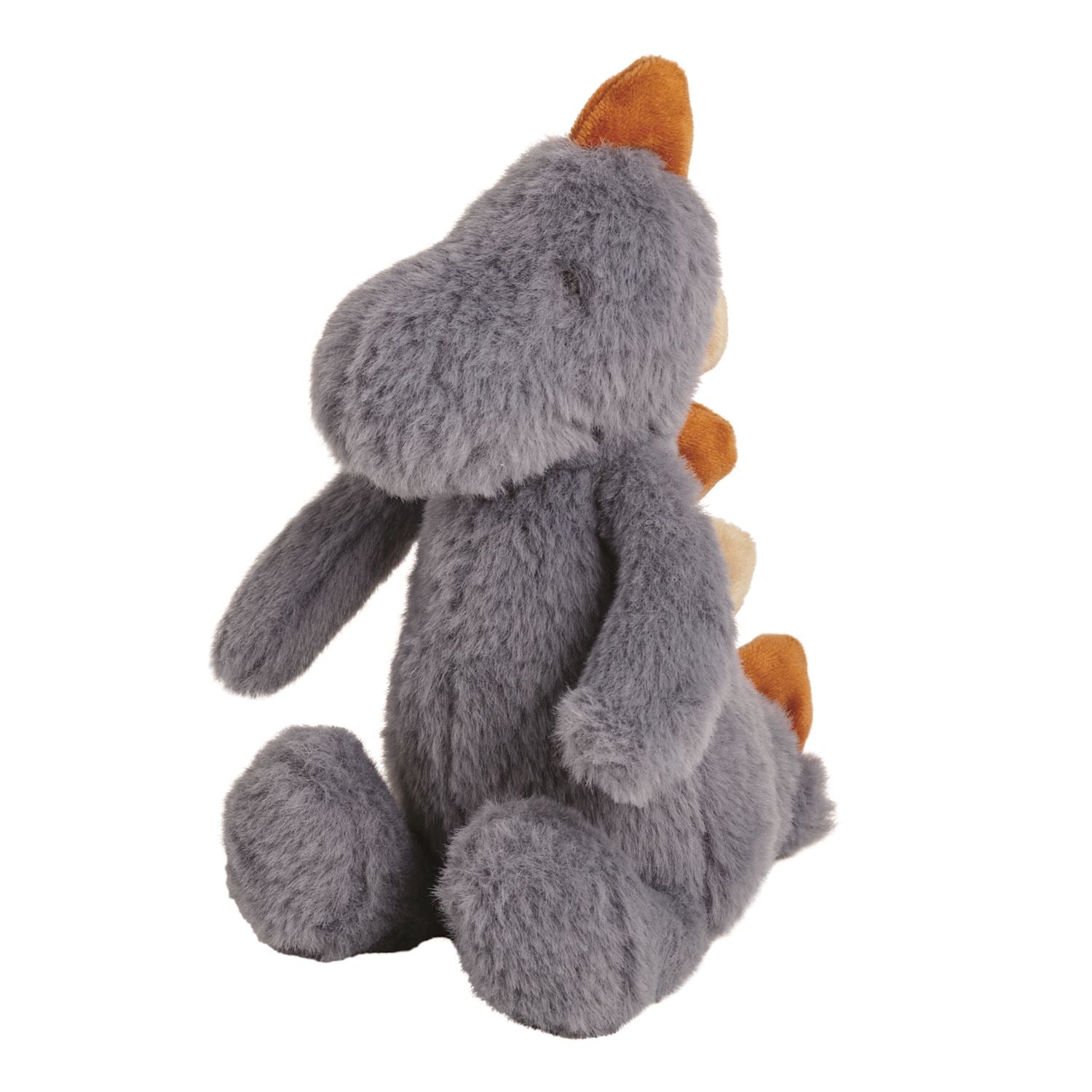 Blue Dino Plush – Sitting Dinosaur Toy by Mud Pie at Confetti Gift and Party Tuscaloosa Alabama