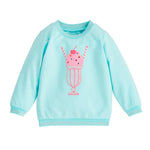 Blue Sparkle Sweatshirt by Mud Pie at Confetti Gift and Party Tuscaloosa Alabama