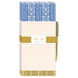 Blue Stripe Sweet Boutique Magnetic Notepad with Pen by lady jayne at Confetti Gift and Party Tuscaloosa Alabama