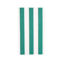  Bonjour Fête - Emerald Green Cabana Stripe Guest Towels by Bonjour Fête at Confetti Gift and Party