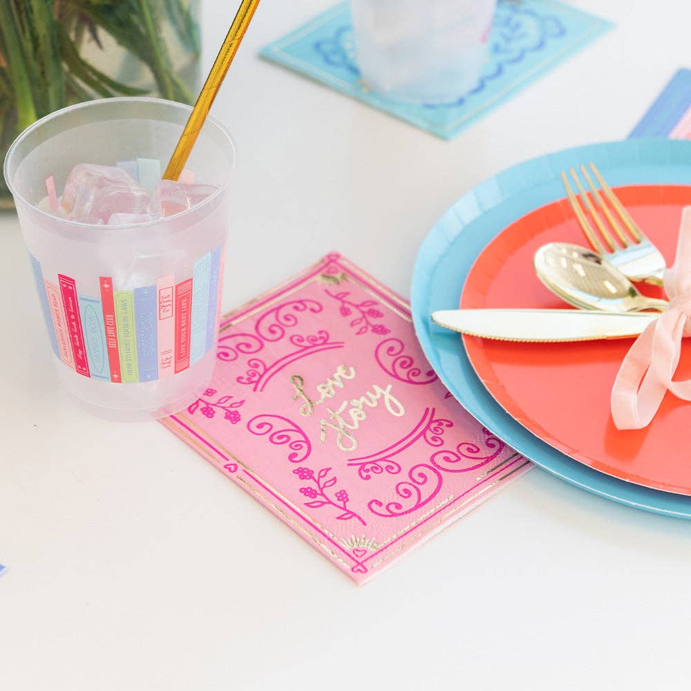 Book Club "Book Cover" Cocktail Napkins by Jollity & Co. + Daydream Society at Confetti Gift and Party Tuscaloosa Alabama