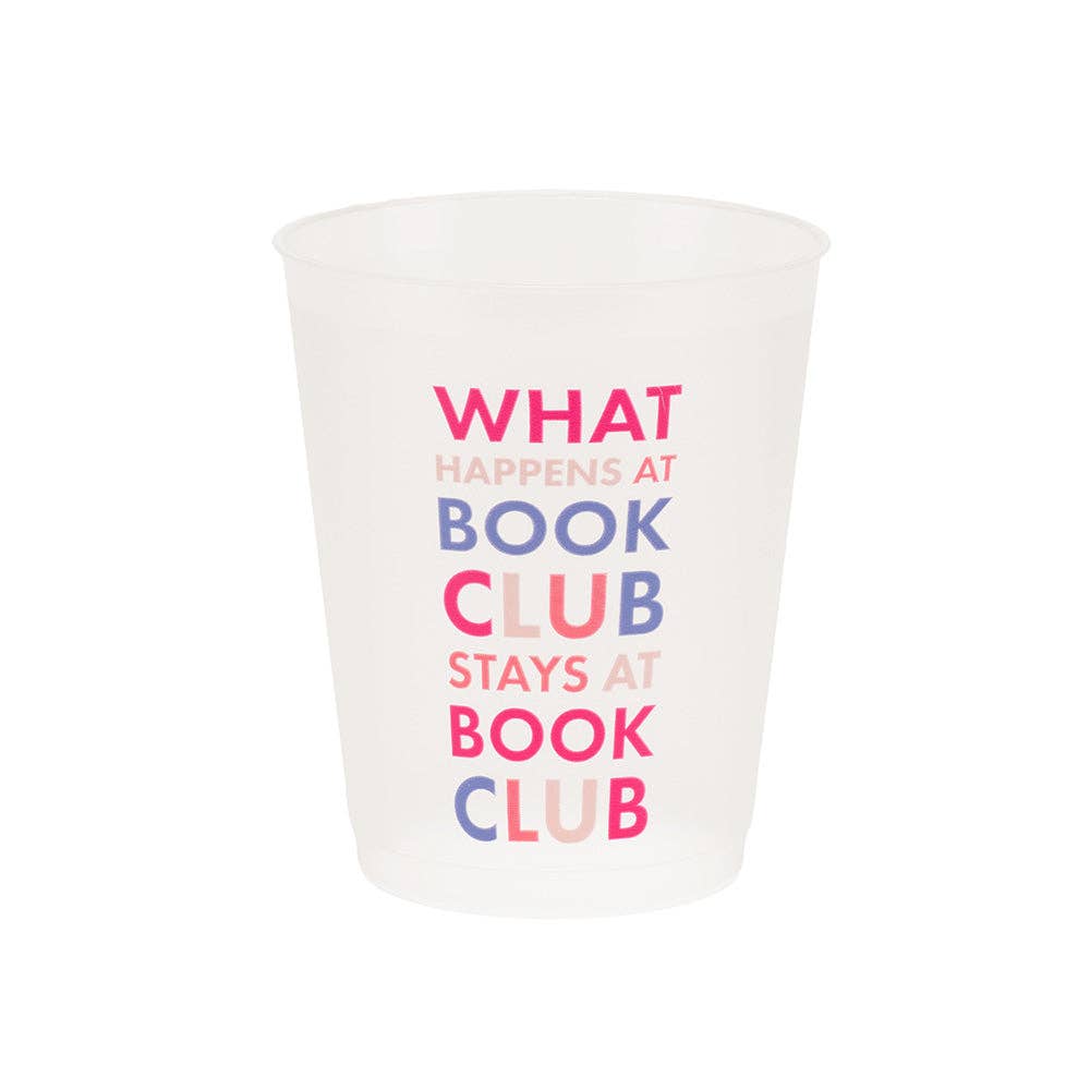 Book Club "What Happens At Book Club" Flex Cups by Jollity & Co. + Daydream Society at Confetti Gift and Party Tuscaloosa Alabama