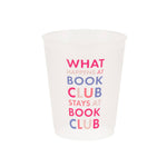 Book Club "What Happens At Book Club" Flex Cups by Jollity & Co. + Daydream Society at Confetti Gift and Party Tuscaloosa Alabama