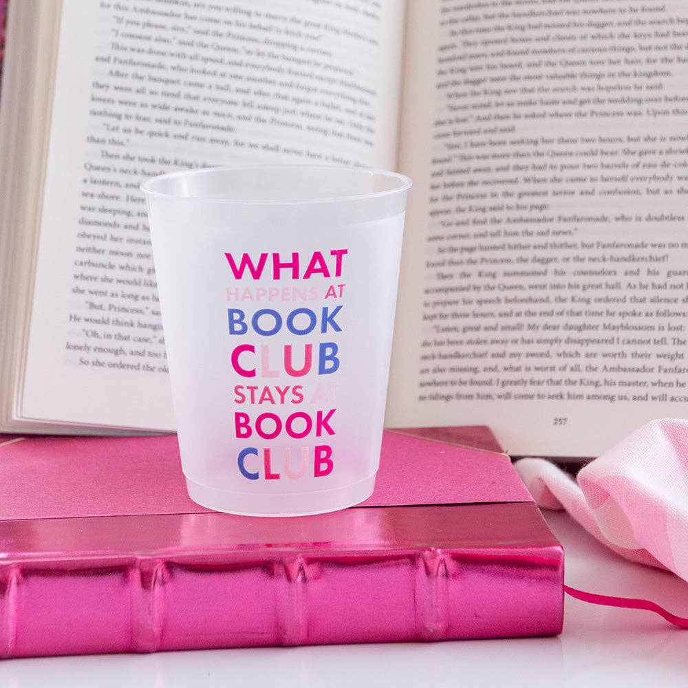Book Club "What Happens At Book Club" Flex Cups by Jollity & Co. + Daydream Society at Confetti Gift and Party Tuscaloosa Alabama
