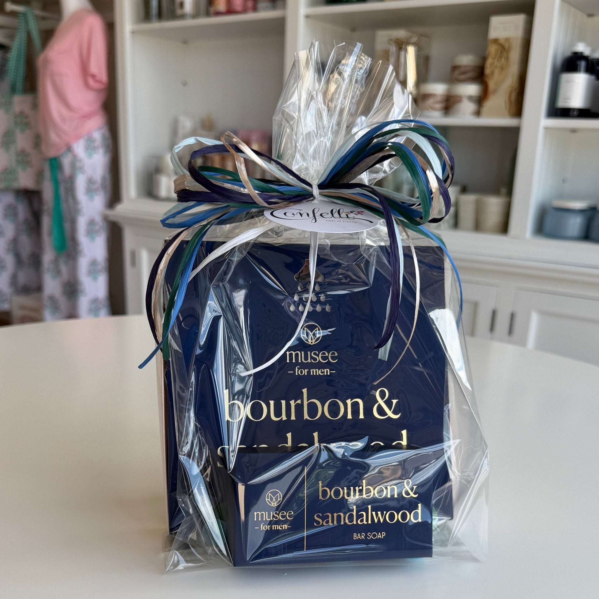Bourbon & Sandalwood Shower Steamers by Musee Bath at Confetti Gift and Party Tuscaloosa Alabama