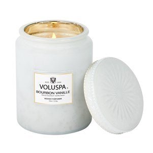 Bourbon Vanille Candle Large Jar Speckle by Voluspa at Confetti Gift and Party