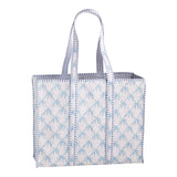 Bow Block Print Tote by Mud Pie at Confetti Gift and Party Tuscaloosa Alabama