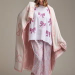 Bow Sparkle Sweatshirt by Mud Pie at Confetti Gift and Party Tuscaloosa Alabama