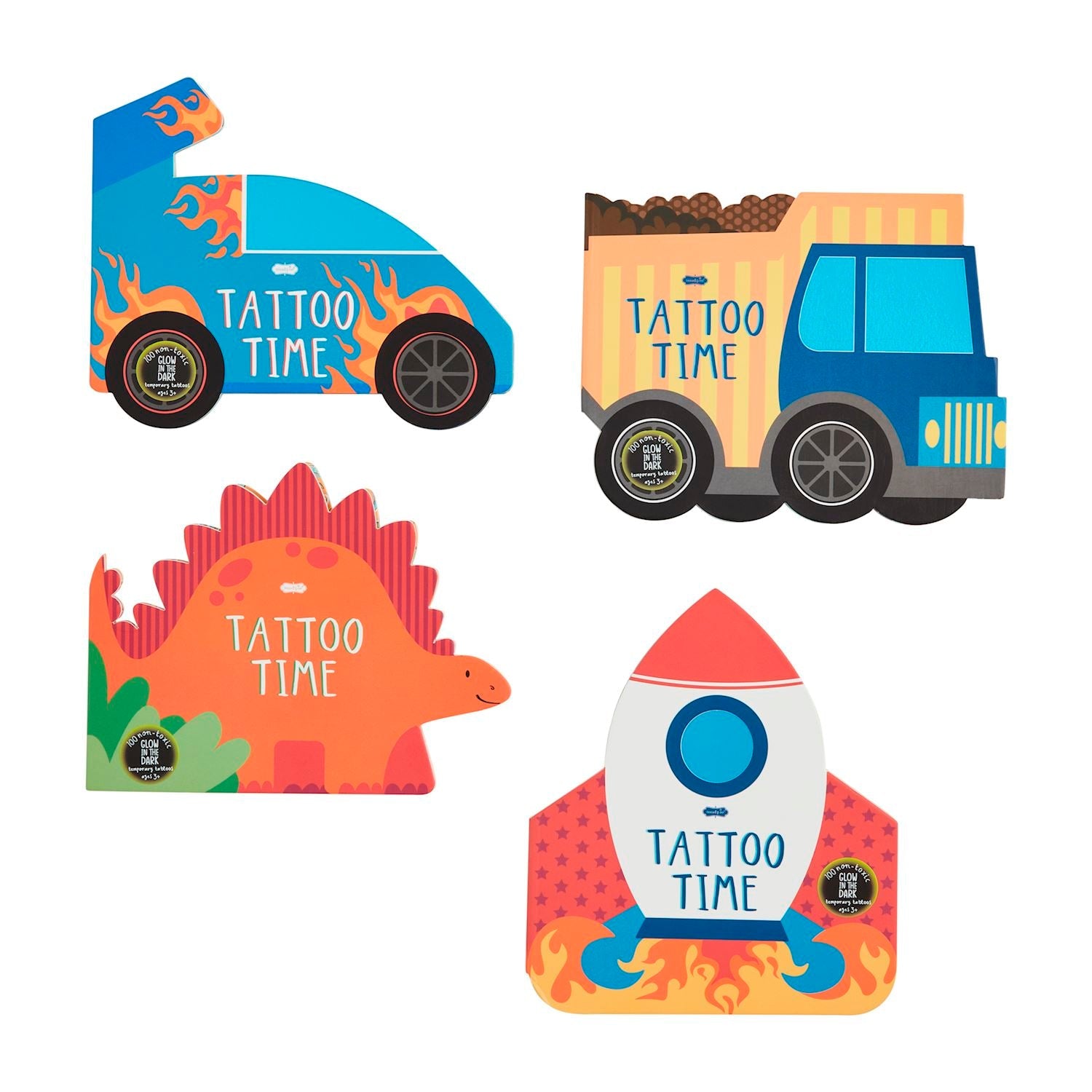 Boy Tattoo Books by Mud Pie at Confetti Gift and Party Tuscaloosa Alabama