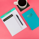 Brain Dump - Large Memo Lined Notepad by Chez Gagné at Confetti Gift and Party Tuscaloosa Alabama