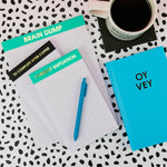 Brain Dump - Large Memo Lined Notepad by Chez Gagné at Confetti Gift and Party Tuscaloosa Alabama