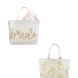 Bride Sparkle Tote by Mud Pie at Confetti Gift and Party Tuscaloosa Alabama