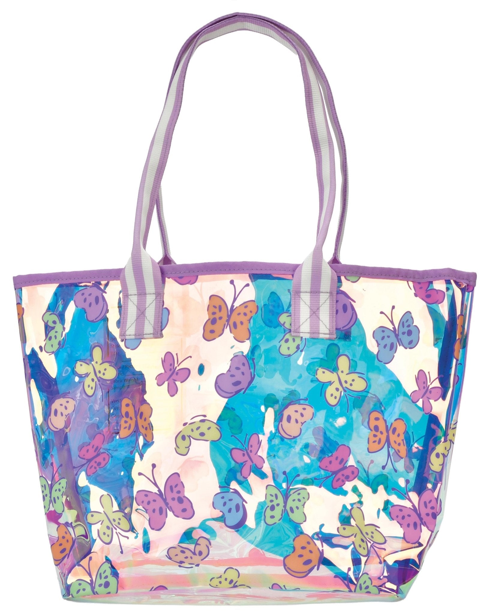 Bright Butterflies Clear Tote Bag by Iscream at Confetti Gift and Party Tuscaloosa Alabama