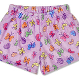 Bright Butterflies Plush Shorts by Iscream at Confetti Gift and Party Tuscaloosa Alabama
