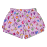 Bright Butterflies Plush Shorts by Iscream at Confetti Gift and Party Tuscaloosa Alabama