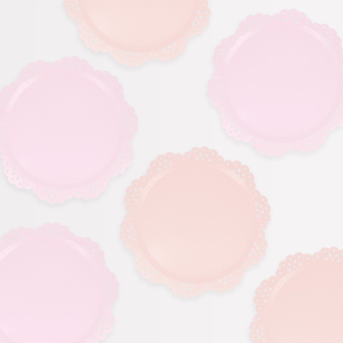 Broderie Anglaise Lace Multi Side Plates by Meri Meri at Confetti Gift and Party Tuscaloosa Alabama