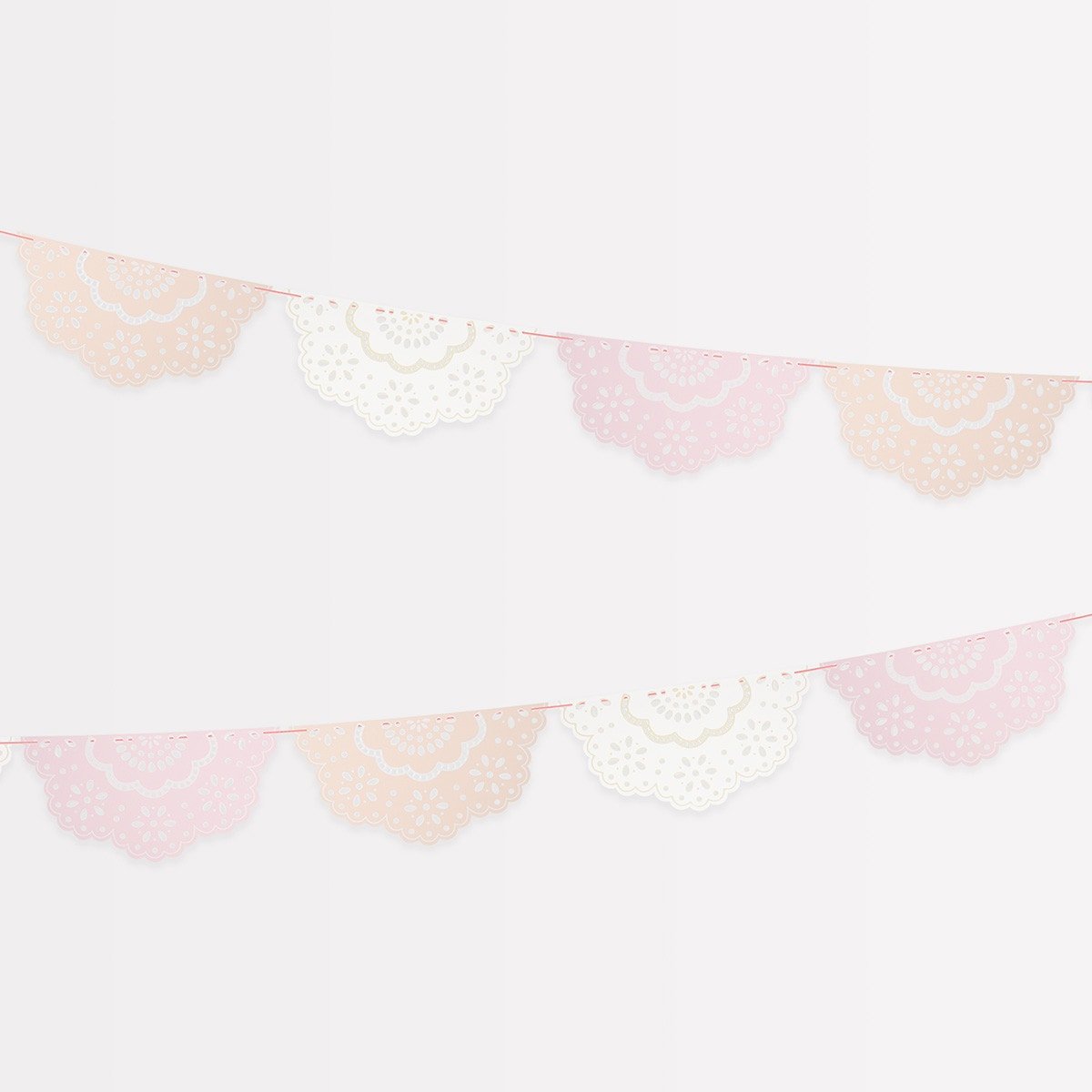 Broderie Anglaise Lace Pennant Garland by Meri Meri at Confetti Gift and Party Tuscaloosa Alabama