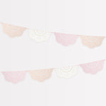 Broderie Anglaise Lace Pennant Garland by Meri Meri at Confetti Gift and Party Tuscaloosa Alabama