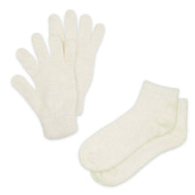  Bucky - Spa Socks And Gloves Set - Aloe Infused - Cream by Bucky at Confetti Gift and Party