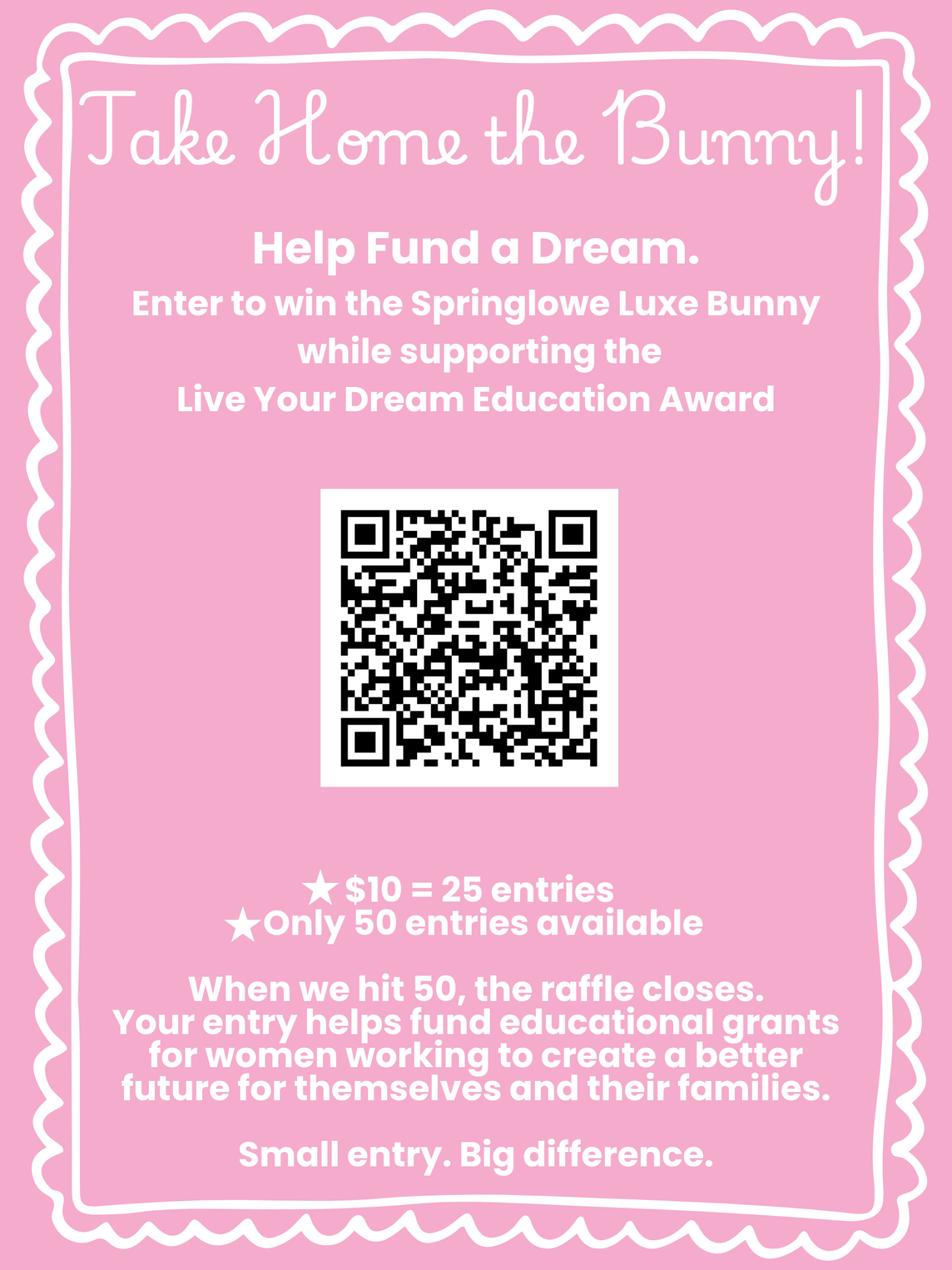 Bunny Raffle by Confetti Gift & Party at Confetti Gift and Party Tuscaloosa Alabama