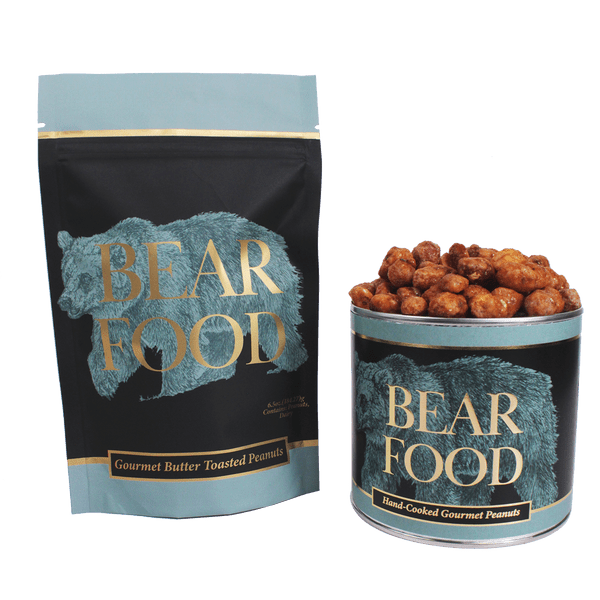 Butter Toasted Gourmet Peanuts - 6.5oz Bag by Bear Food at Confetti Gift and Party Tuscaloosa Alabama