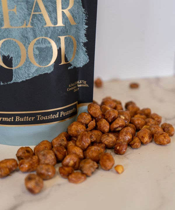 Butter Toasted Gourmet Peanuts - 6.5oz Bag by Bear Food at Confetti Gift and Party Tuscaloosa Alabama