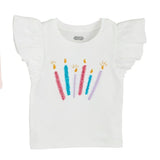 Candles Girl Birthday Tees by Mud Pie at Confetti Gift and Party Tuscaloosa Alabama