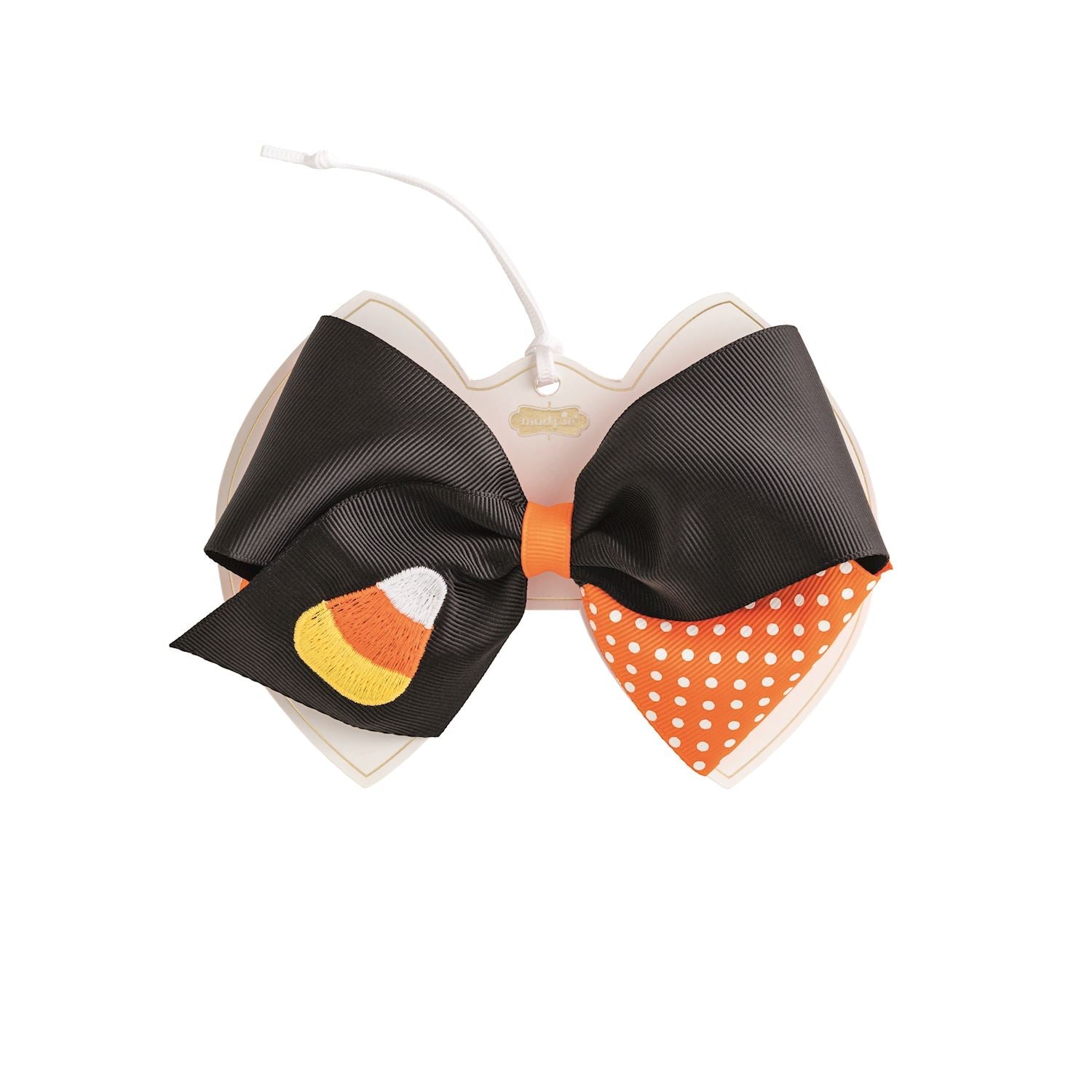 Candy Corn Embroidered Bows by Mud Pie at Confetti Gift and Party Tuscaloosa Alabama
