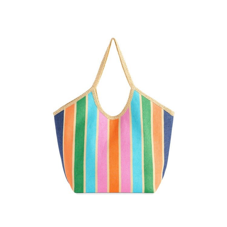 Capri Tote Bag Multi by Shiraleah at Confetti Gift and Party Tuscaloosa Alabama