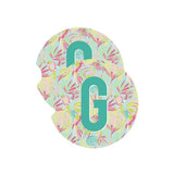Car Coasters - Initials by Mary Square at Confetti Gift and Party