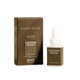 Cardamom Blossom Pura fragrance refill with lily, cardamom, creamy musk, driftwood, and fresh air notes