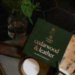 Cedarwood & Leather Shower Steamers by Musee Bath at Confetti Gift and Party Tuscaloosa Alabama