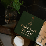 Cedarwood & Leather Shower Steamers by Musee Bath at Confetti Gift and Party Tuscaloosa Alabama