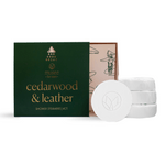 Cedarwood & Leather Shower Steamers by Musee Bath at Confetti Gift and Party Tuscaloosa Alabama