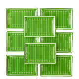 Football Field Shaped Paper Plate