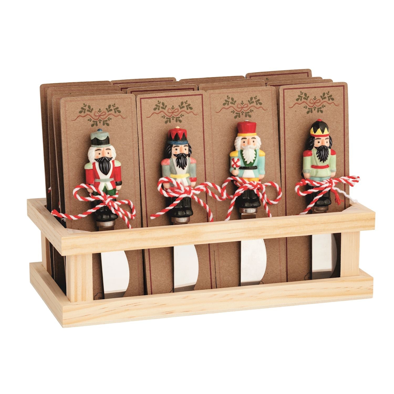 Ceramic Nutcracker Spreaders by Mud Pie at Confetti Gift and Party Tuscaloosa Alabama