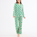 Charlotte Pajama Pant Set (Long Sleeve) - Christmas Calvary by Mary Square at Confetti Gift and Party Tuscaloosa Alabama