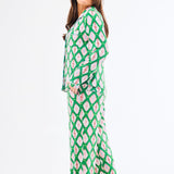 Charlotte Pajama Pant Set (Long Sleeve) - Christmas Calvary by Mary Square at Confetti Gift and Party Tuscaloosa Alabama