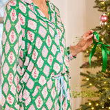 Charlotte Pajama Pant Set (Long Sleeve) - Christmas Calvary by Mary Square at Confetti Gift and Party Tuscaloosa Alabama