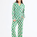 Charlotte Pajama Pant Set (Long Sleeve) - Christmas Calvary by Mary Square at Confetti Gift and Party Tuscaloosa Alabama