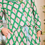 Charlotte Pajama Pant Set (Long Sleeve) - Christmas Calvary by Mary Square at Confetti Gift and Party Tuscaloosa Alabama