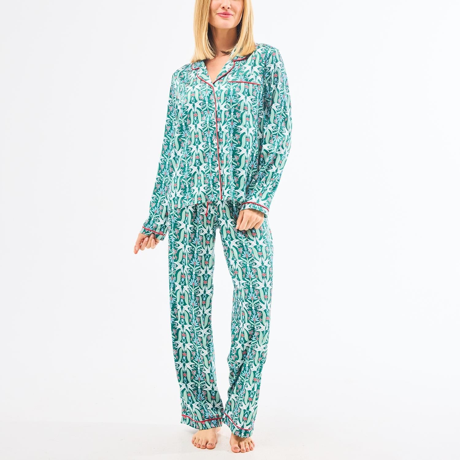 Charlotte Pajama Pant Set (Long Sleeve) - Gossamer Wings by Mary Square at Confetti Gift and Party Tuscaloosa Alabama