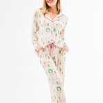 Charlotte Pajama Pant Set (Long Sleeve) - Home for Christmas by Mary Square at Confetti Gift and Party Tuscaloosa Alabama