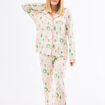 Charlotte Pajama Pant Set (Long Sleeve) - Home for Christmas by Mary Square at Confetti Gift and Party Tuscaloosa Alabama